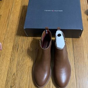 Tommy Hilfiger Brown/Tan Ankle Boot